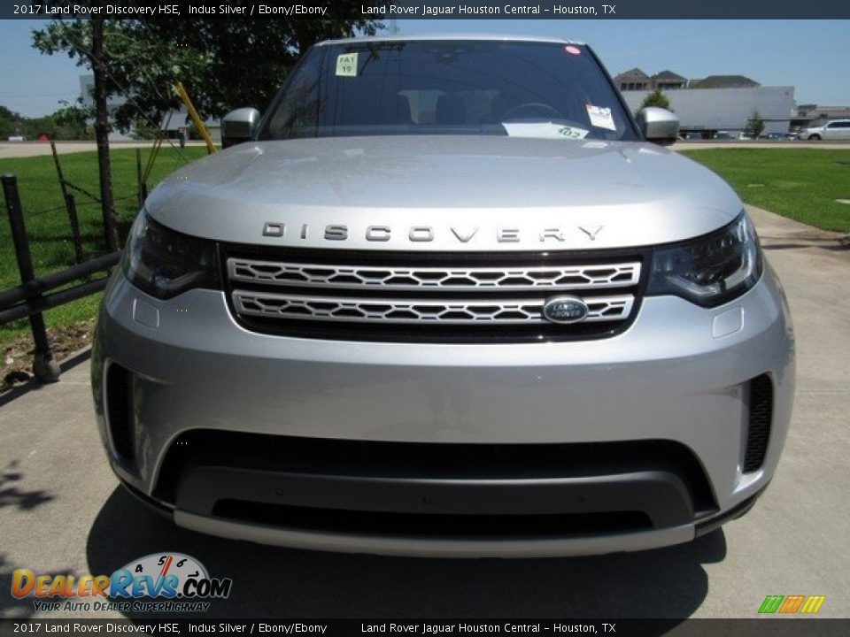 2017 Land Rover Discovery HSE Indus Silver / Ebony/Ebony Photo #9