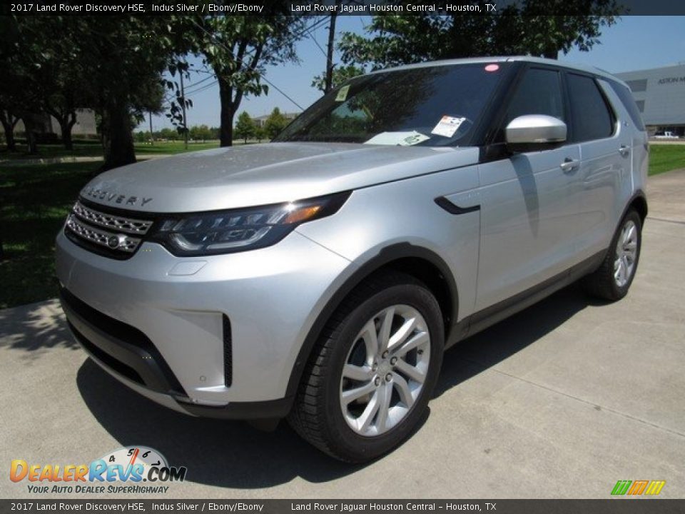2017 Land Rover Discovery HSE Indus Silver / Ebony/Ebony Photo #10