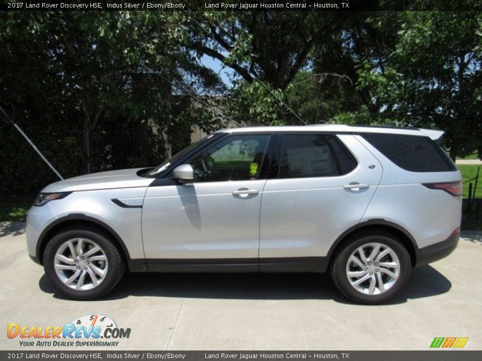 2017 Land Rover Discovery HSE Indus Silver / Ebony/Ebony Photo #11