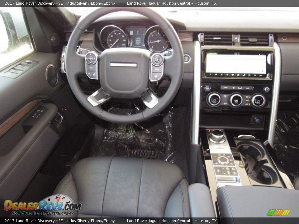 2017 Land Rover Discovery HSE Indus Silver / Ebony/Ebony Photo #13