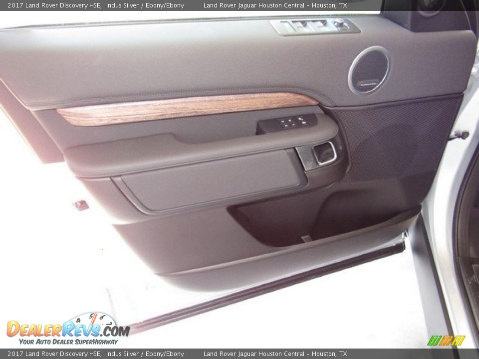2017 Land Rover Discovery HSE Indus Silver / Ebony/Ebony Photo #18