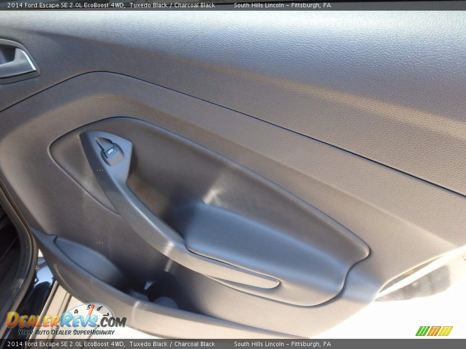 2014 Ford Escape SE 2.0L EcoBoost 4WD Tuxedo Black / Charcoal Black Photo #15
