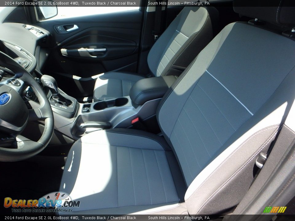2014 Ford Escape SE 2.0L EcoBoost 4WD Tuxedo Black / Charcoal Black Photo #16