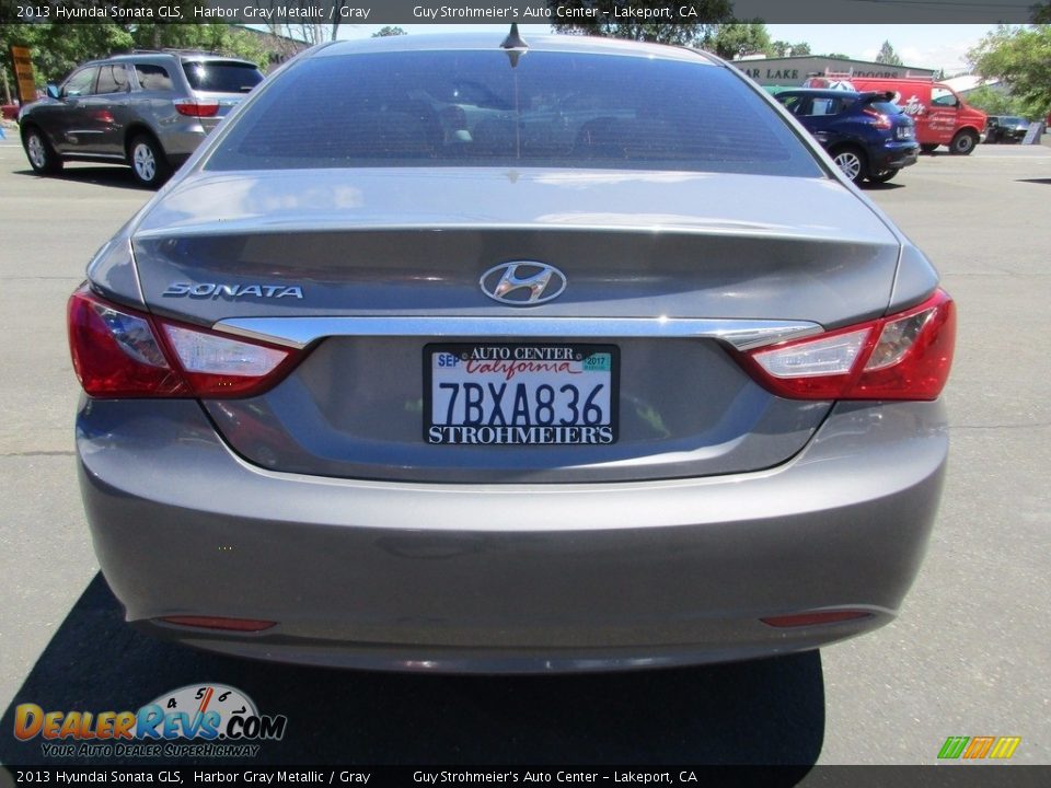 2013 Hyundai Sonata GLS Harbor Gray Metallic / Gray Photo #6