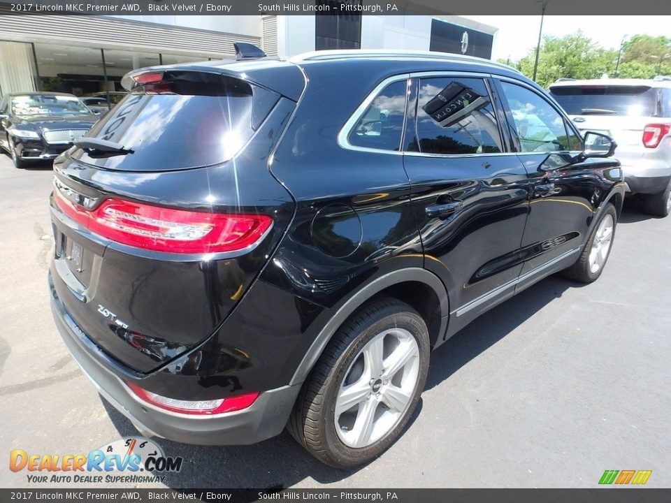 2017 Lincoln MKC Premier AWD Black Velvet / Ebony Photo #4