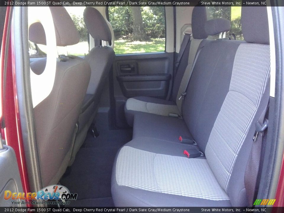2012 Dodge Ram 1500 ST Quad Cab Deep Cherry Red Crystal Pearl / Dark Slate Gray/Medium Graystone Photo #12