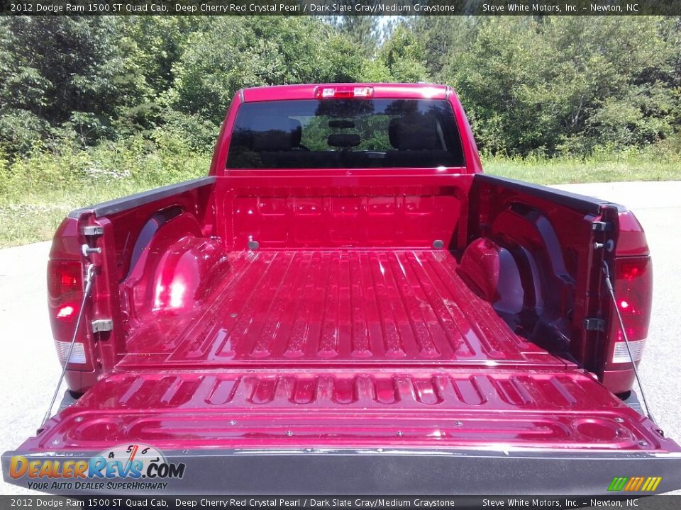 2012 Dodge Ram 1500 ST Quad Cab Deep Cherry Red Crystal Pearl / Dark Slate Gray/Medium Graystone Photo #14