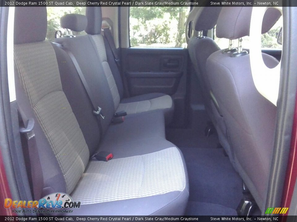 2012 Dodge Ram 1500 ST Quad Cab Deep Cherry Red Crystal Pearl / Dark Slate Gray/Medium Graystone Photo #15