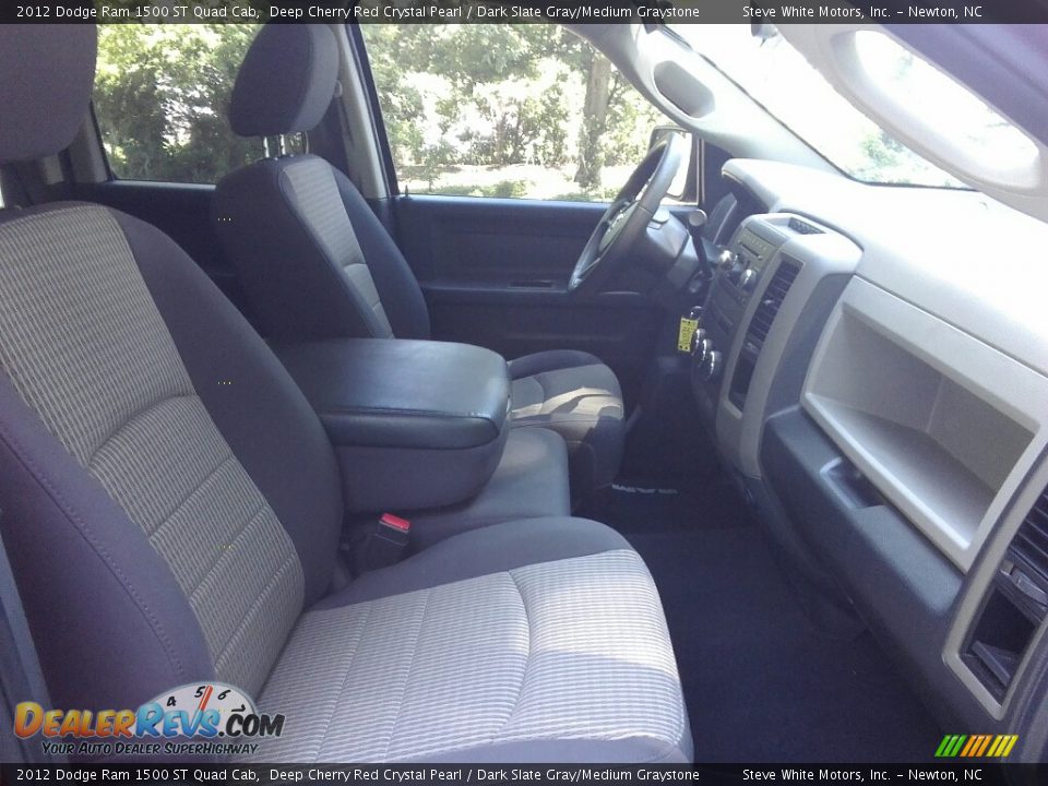 2012 Dodge Ram 1500 ST Quad Cab Deep Cherry Red Crystal Pearl / Dark Slate Gray/Medium Graystone Photo #16
