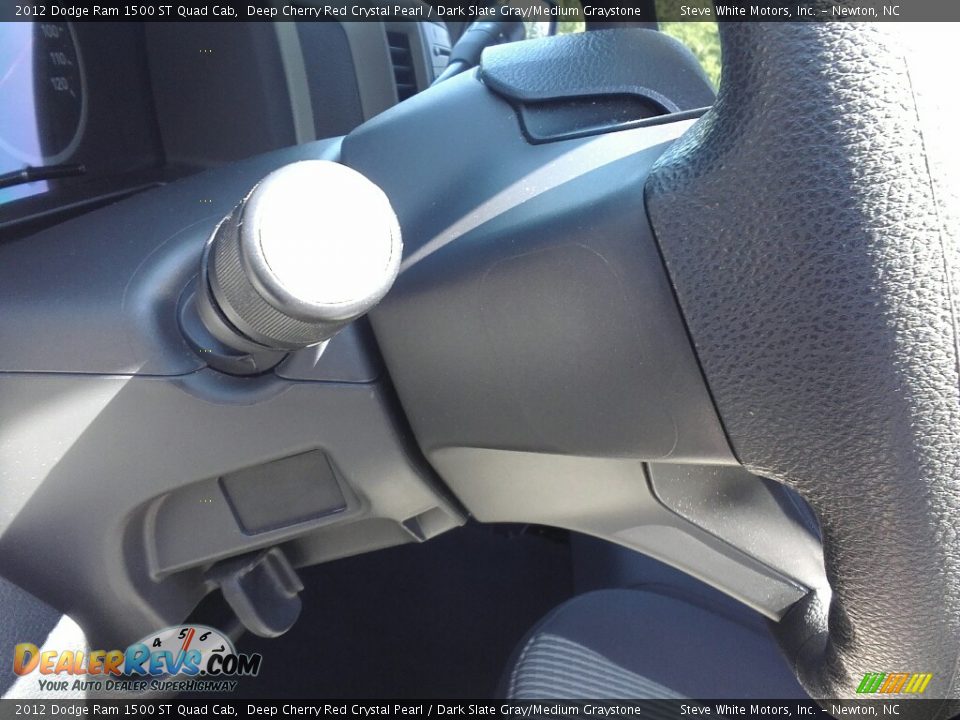 2012 Dodge Ram 1500 ST Quad Cab Deep Cherry Red Crystal Pearl / Dark Slate Gray/Medium Graystone Photo #17