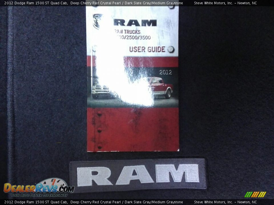 2012 Dodge Ram 1500 ST Quad Cab Deep Cherry Red Crystal Pearl / Dark Slate Gray/Medium Graystone Photo #26