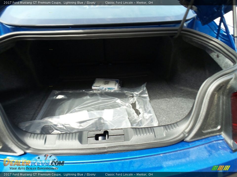 2017 Ford Mustang GT Premium Coupe Lightning Blue / Ebony Photo #5