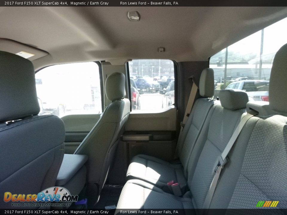 2017 Ford F150 XLT SuperCab 4x4 Magnetic / Earth Gray Photo #11