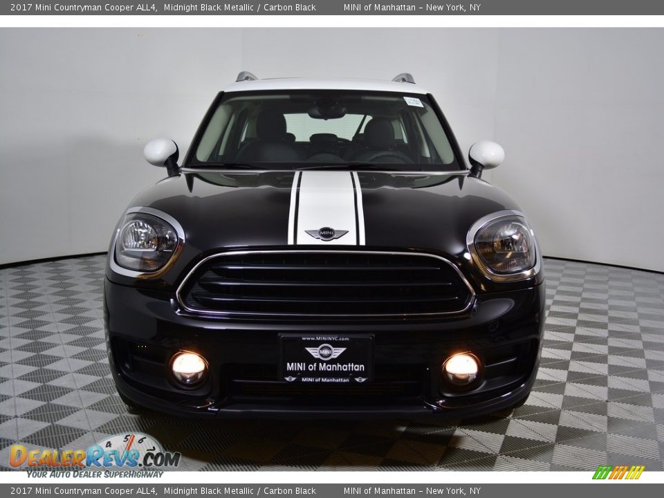 2017 Mini Countryman Cooper ALL4 Midnight Black Metallic / Carbon Black Photo #2