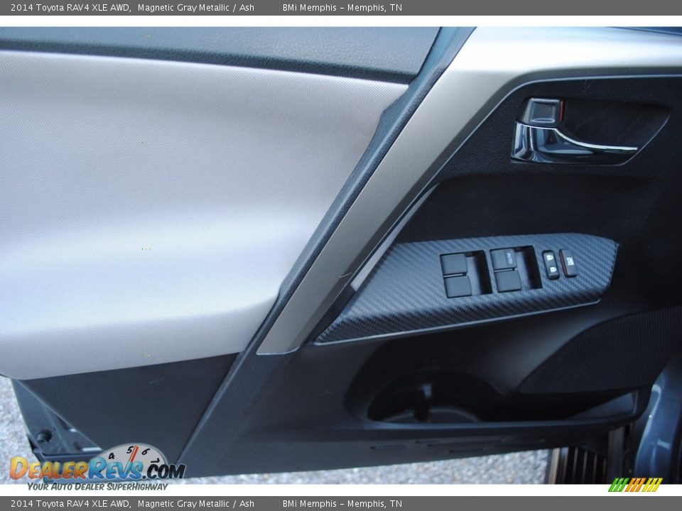 2014 Toyota RAV4 XLE AWD Magnetic Gray Metallic / Ash Photo #10
