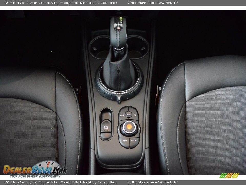 2017 Mini Countryman Cooper ALL4 Midnight Black Metallic / Carbon Black Photo #13