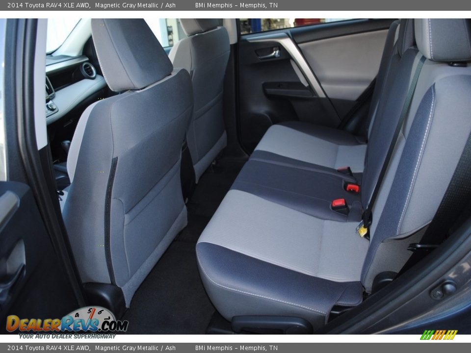 2014 Toyota RAV4 XLE AWD Magnetic Gray Metallic / Ash Photo #22