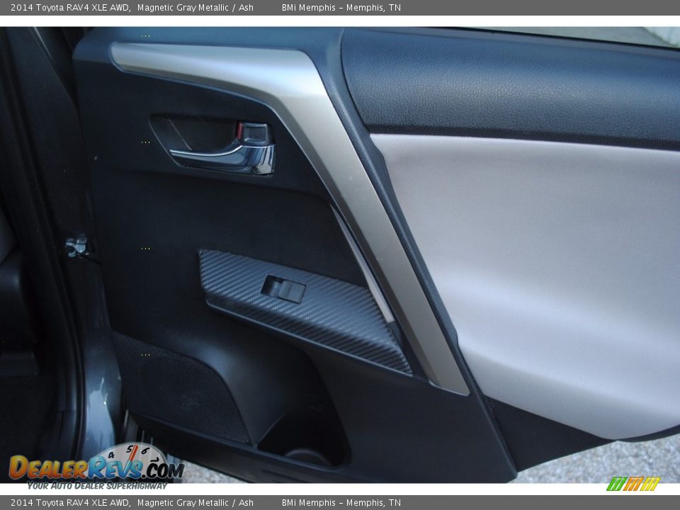 2014 Toyota RAV4 XLE AWD Magnetic Gray Metallic / Ash Photo #23
