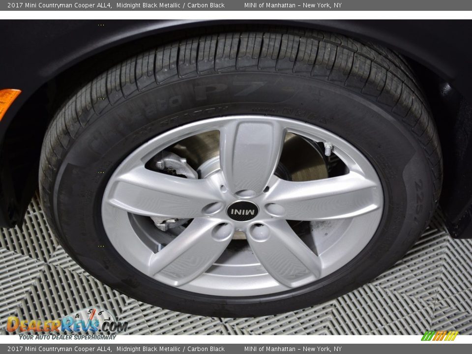 2017 Mini Countryman Cooper ALL4 Midnight Black Metallic / Carbon Black Photo #19
