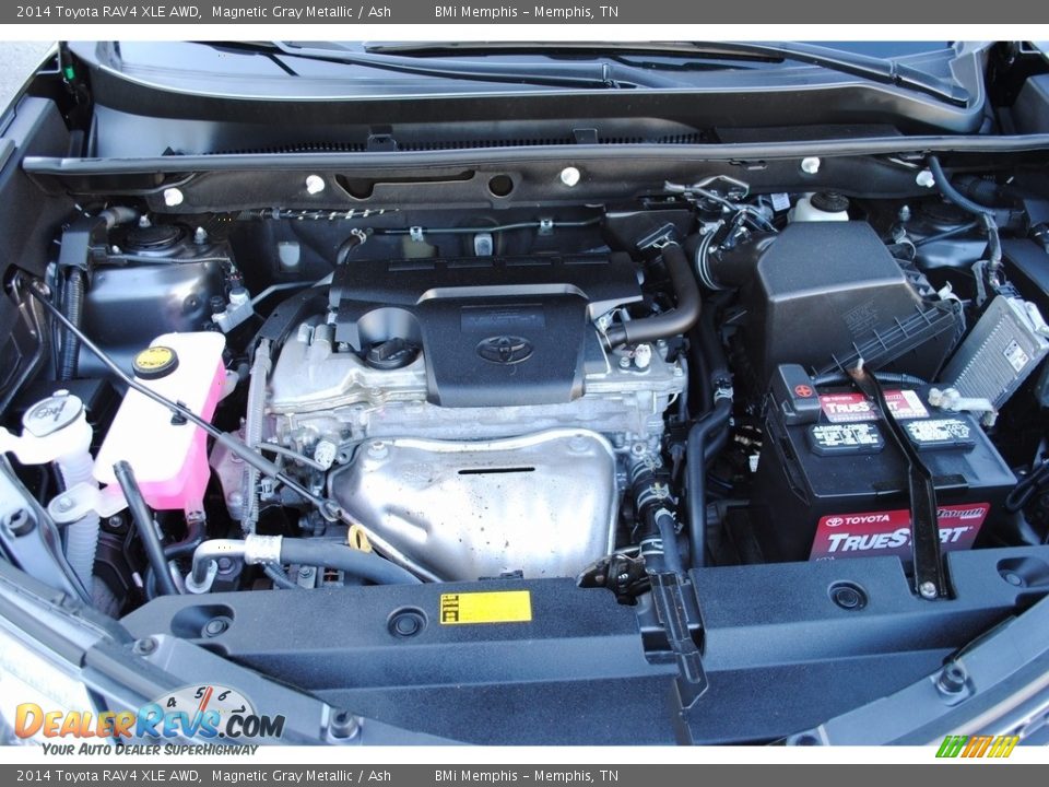2014 Toyota RAV4 XLE AWD Magnetic Gray Metallic / Ash Photo #28