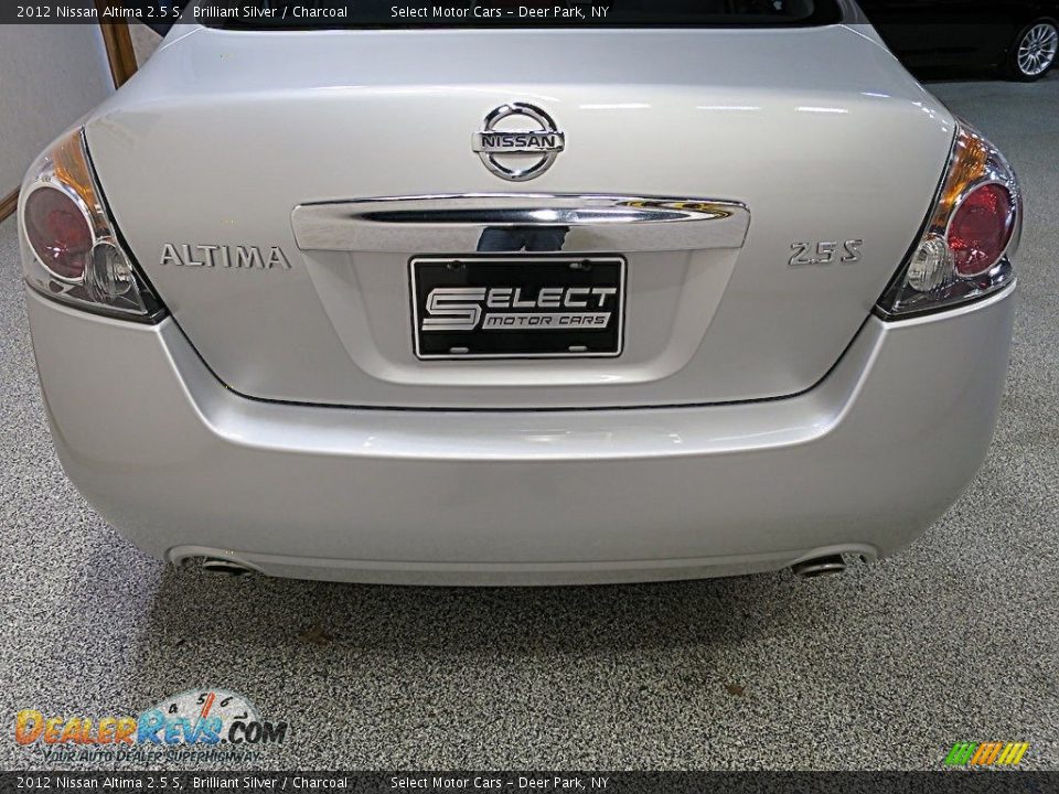 2012 Nissan Altima 2.5 S Brilliant Silver / Charcoal Photo #5