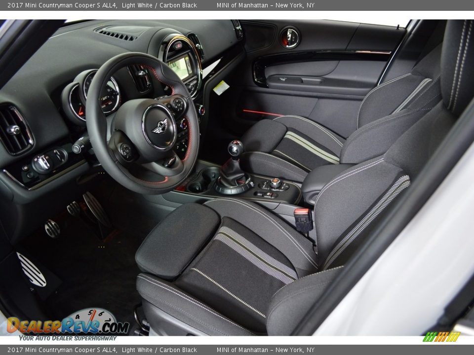 2017 Mini Countryman Cooper S ALL4 Light White / Carbon Black Photo #8