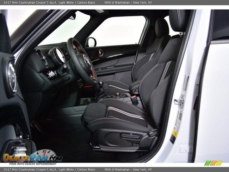 2017 Mini Countryman Cooper S ALL4 Light White / Carbon Black Photo #9