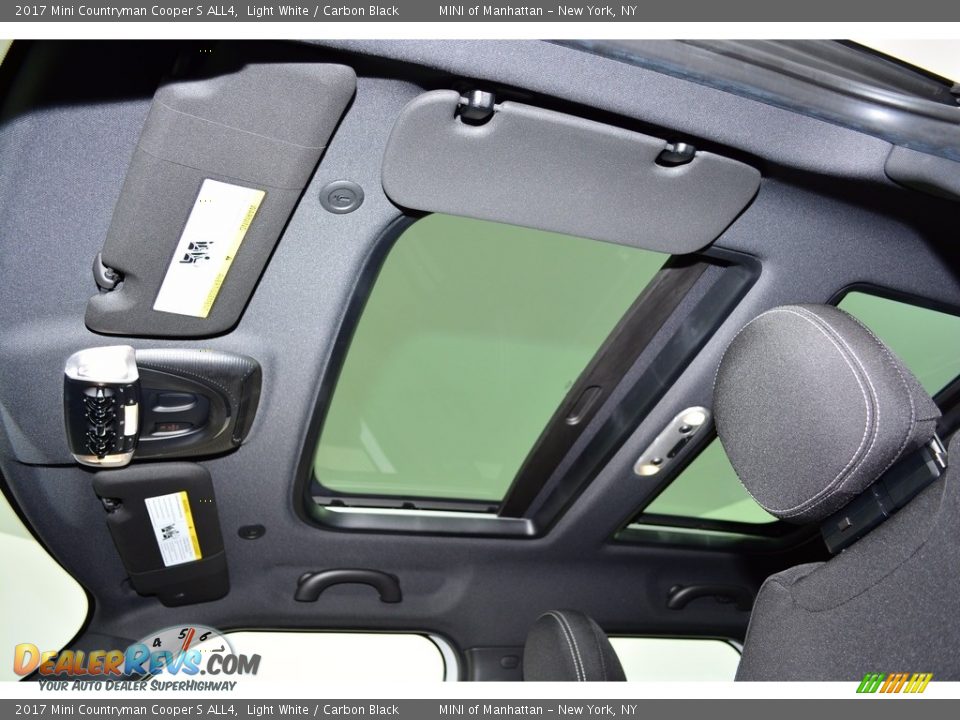 2017 Mini Countryman Cooper S ALL4 Light White / Carbon Black Photo #10