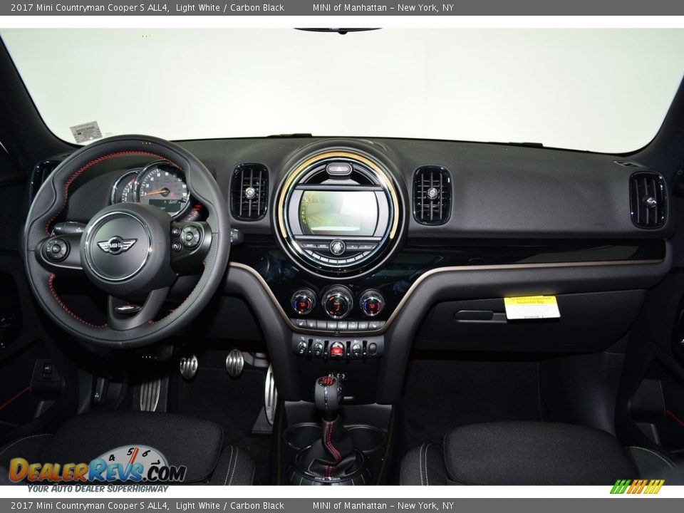 2017 Mini Countryman Cooper S ALL4 Light White / Carbon Black Photo #11