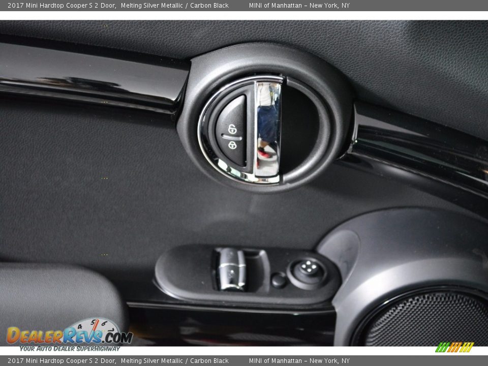 2017 Mini Hardtop Cooper S 2 Door Melting Silver Metallic / Carbon Black Photo #7