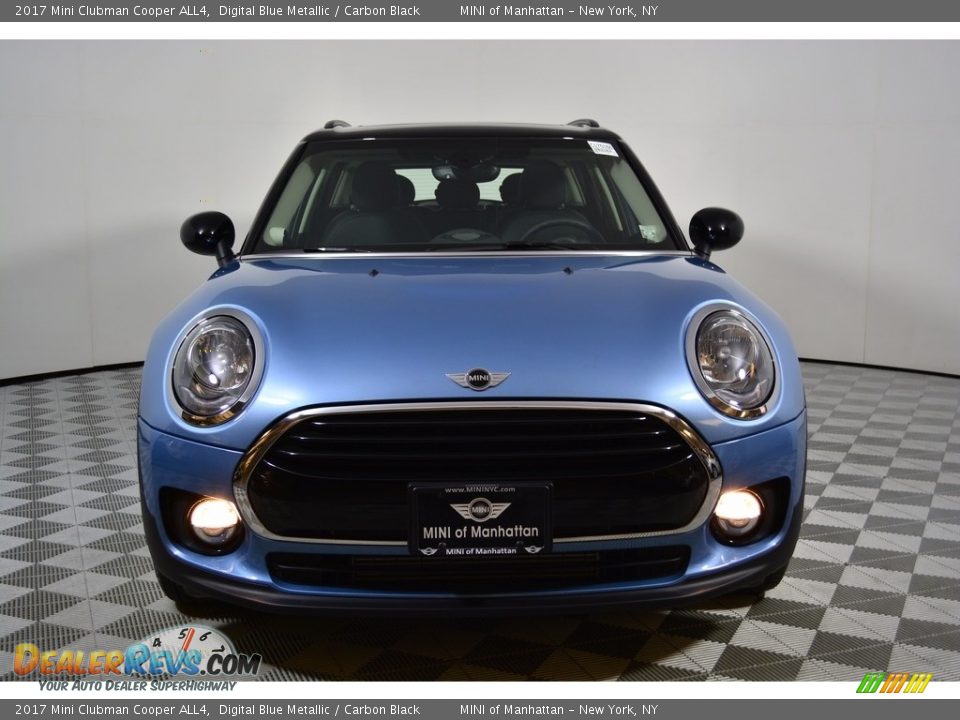 2017 Mini Clubman Cooper ALL4 Digital Blue Metallic / Carbon Black Photo #2