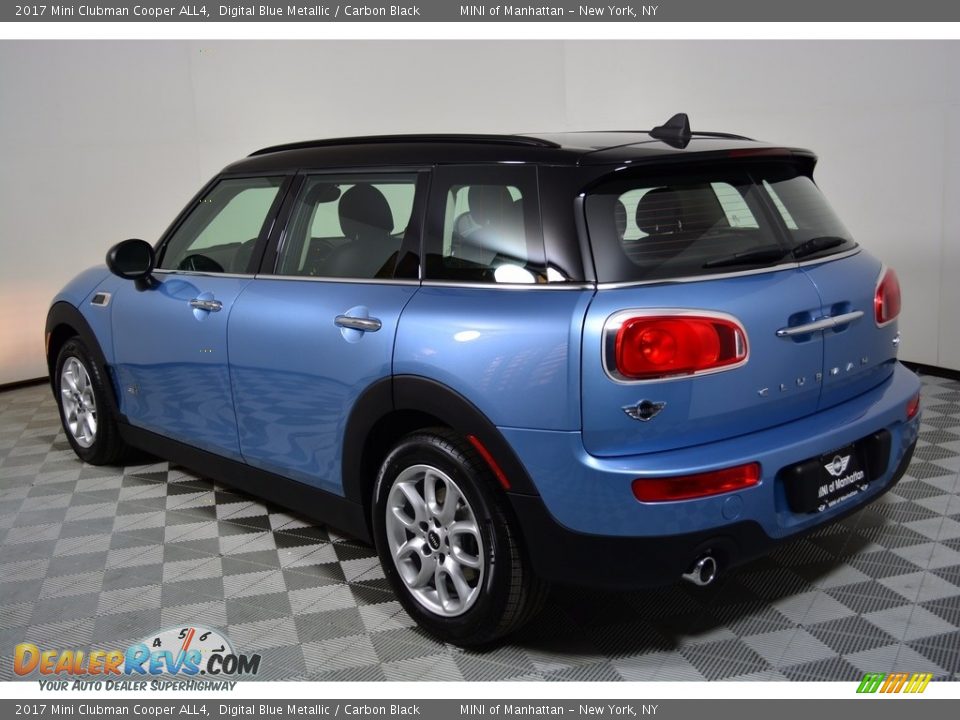 2017 Mini Clubman Cooper ALL4 Digital Blue Metallic / Carbon Black Photo #4