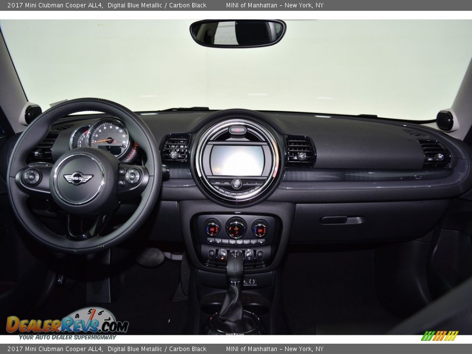 2017 Mini Clubman Cooper ALL4 Digital Blue Metallic / Carbon Black Photo #11
