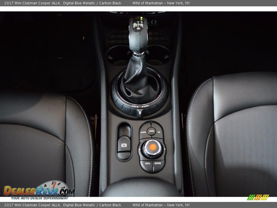 2017 Mini Clubman Cooper ALL4 Digital Blue Metallic / Carbon Black Photo #13