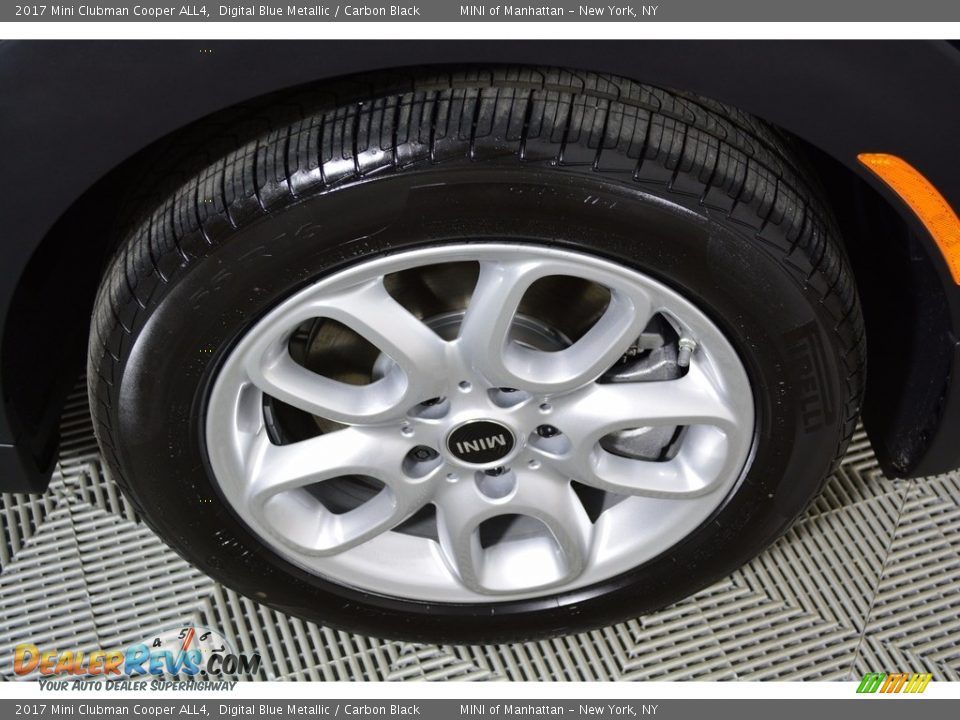 2017 Mini Clubman Cooper ALL4 Digital Blue Metallic / Carbon Black Photo #19