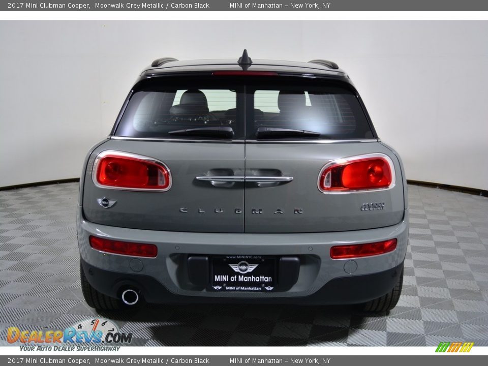2017 Mini Clubman Cooper Moonwalk Grey Metallic / Carbon Black Photo #5