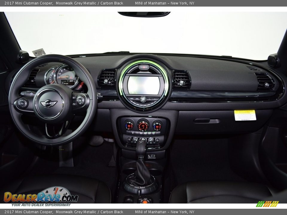 2017 Mini Clubman Cooper Moonwalk Grey Metallic / Carbon Black Photo #11