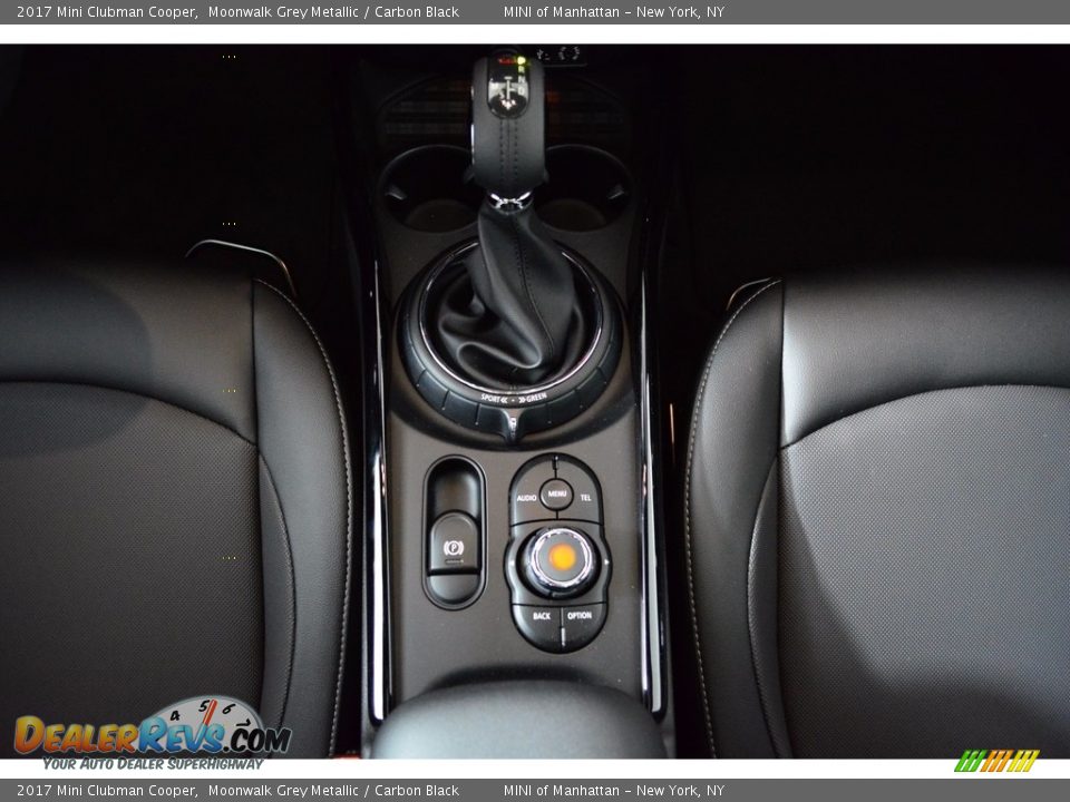 2017 Mini Clubman Cooper Moonwalk Grey Metallic / Carbon Black Photo #13