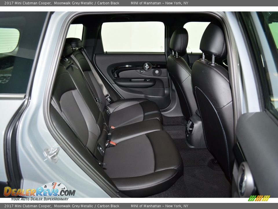 2017 Mini Clubman Cooper Moonwalk Grey Metallic / Carbon Black Photo #17