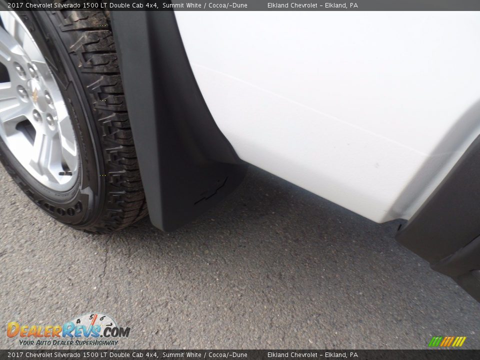 2017 Chevrolet Silverado 1500 LT Double Cab 4x4 Summit White / Cocoa/­Dune Photo #10