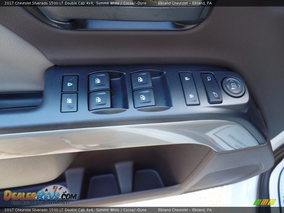 2017 Chevrolet Silverado 1500 LT Double Cab 4x4 Summit White / Cocoa/­Dune Photo #15