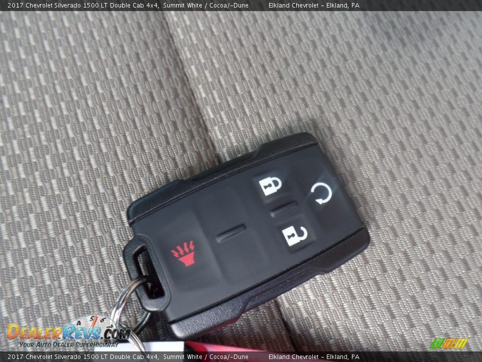 2017 Chevrolet Silverado 1500 LT Double Cab 4x4 Summit White / Cocoa/­Dune Photo #18