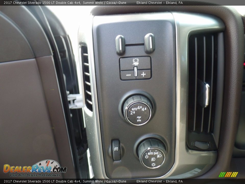 2017 Chevrolet Silverado 1500 LT Double Cab 4x4 Summit White / Cocoa/­Dune Photo #24