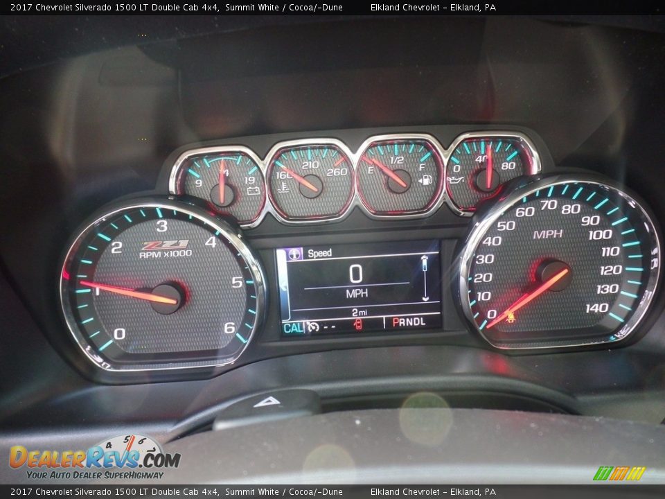 2017 Chevrolet Silverado 1500 LT Double Cab 4x4 Summit White / Cocoa/­Dune Photo #27