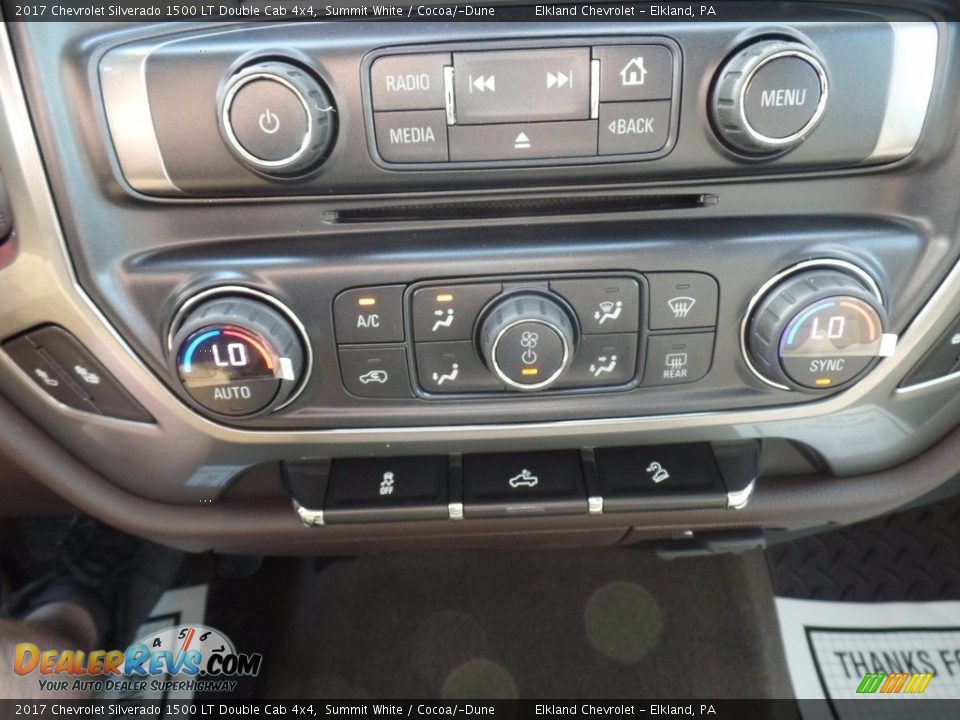 2017 Chevrolet Silverado 1500 LT Double Cab 4x4 Summit White / Cocoa/­Dune Photo #33