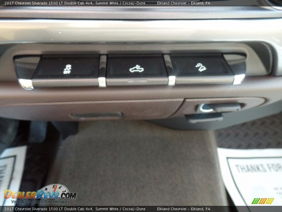 2017 Chevrolet Silverado 1500 LT Double Cab 4x4 Summit White / Cocoa/­Dune Photo #36