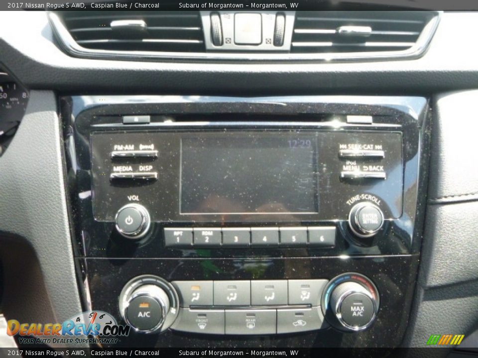 2017 Nissan Rogue S AWD Caspian Blue / Charcoal Photo #16