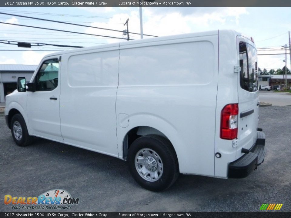 2017 Nissan NV 3500 HD SV Cargo Glacier White / Gray Photo #3