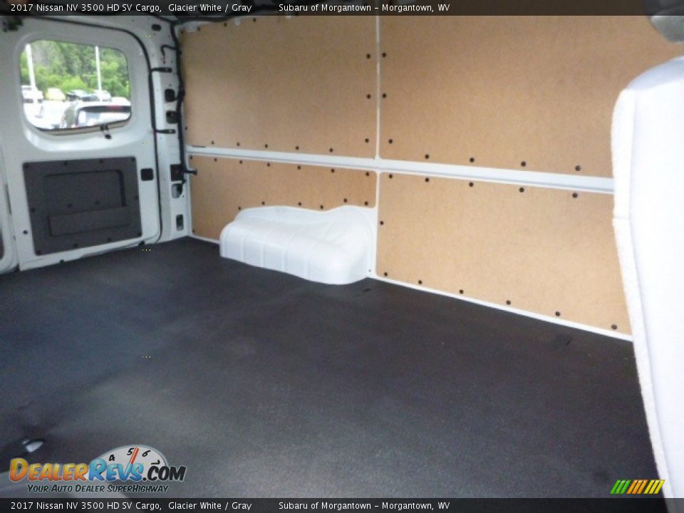 2017 Nissan NV 3500 HD SV Cargo Glacier White / Gray Photo #7