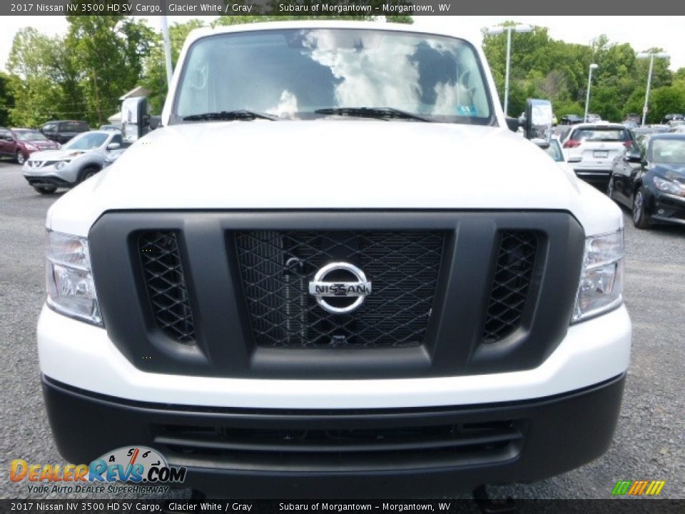 2017 Nissan NV 3500 HD SV Cargo Glacier White / Gray Photo #11